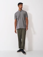 Crew Clothing Company Classic Pique 100% Cotton Polo Shirt - صورة 3 من 5