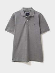 Crew Clothing Company Classic Pique 100% Cotton Polo Shirt - صورة 5 من 5