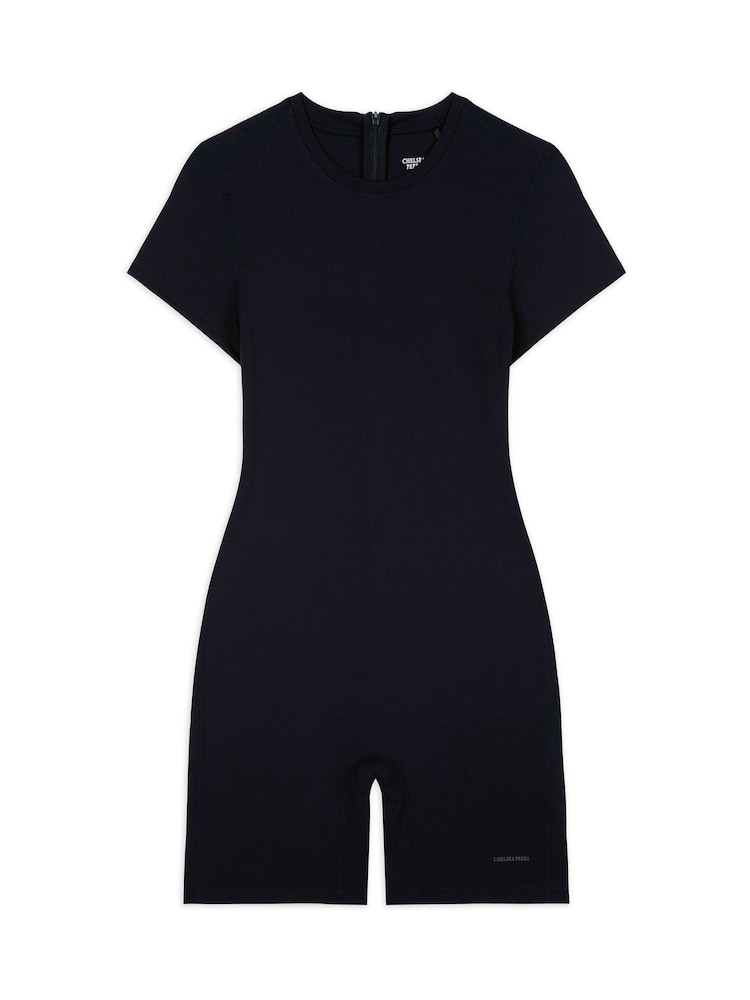 Chelsea Peers Black SoftSculpt Short Unitard Body - Image 1 of 4 Chelsea Peers Black SoftSculpt Short Unitard Body - Image 1 of 4