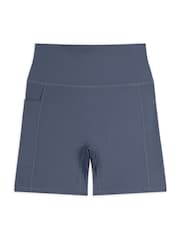Chelsea Peers Grey SoftSculpt Rib Cycling Shorts - Image 5 of 5