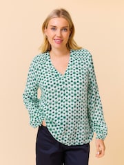 Aspiga White Clea Blouse - Image 4 of 5