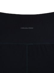 Chelsea Peers Black SoftSculpt Rib Cycling Shorts - Image 5 of 5