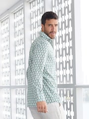 Aspiga Natural Mens100% Cotton Shirt - Image 3 of 5