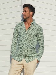 Aspiga Natural Mens100% Cotton Shirt - Image 5 of 5