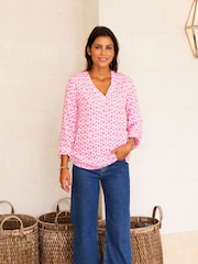 Aspiga Pink Clea Blouse - Image 1 of 6