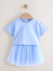 Blue T-Shirt and Skirt Set (3mths-7yrs) - Image 1 of 4