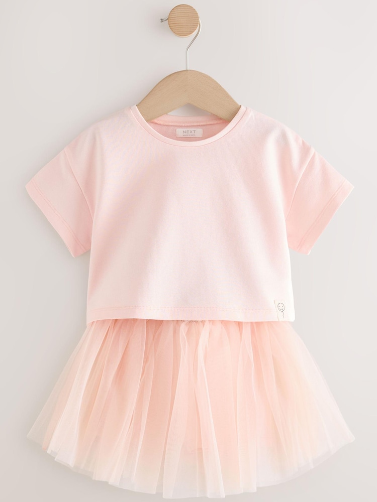 Pink - T-Shirt- und Rock-Set (3 Monate – 7 Jahre) - Bild 1 von 3 Pink - T-Shirt- und Rock-Set (3 Monate – 7 Jahre) - Bild 1 von 3
