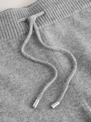 Grey Wool Cashmere Blend Co-Ord Knitted Joggers - Image 3 of 3