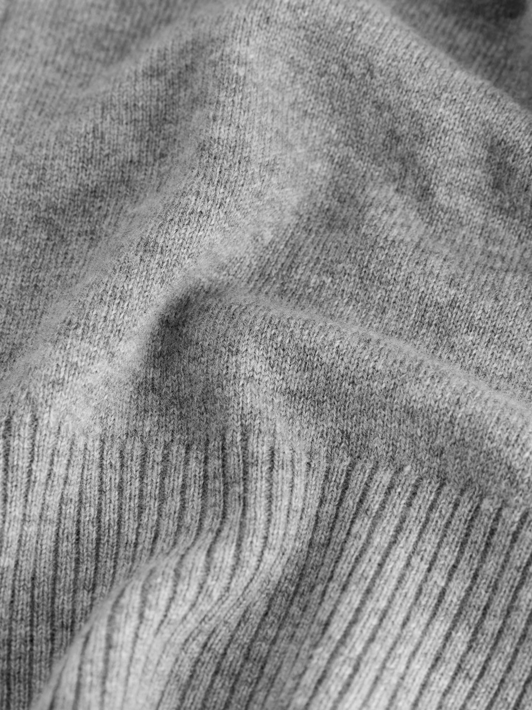 Buy Grey N.Premium Wool Cashmere Blend Co-Ord Knitted Zip Up