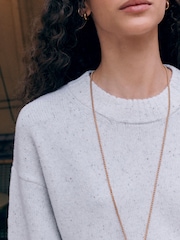 Neutrale Farbe - 100% Merino Wool N.Premium Neppy Jumper - Bild 4 von 8