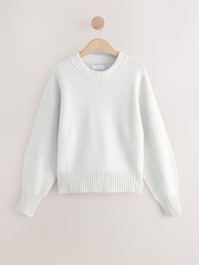 Neutrale Farbe - 100% Merino Wool N.Premium Neppy Jumper - Bild 6 von 8