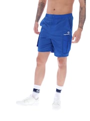 Sergio Tacchini Blue Santino Shorts With Pockets - Image 1 of 4