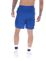 Sergio Tacchini Blue Santino Shorts With Pockets - Image 2 of 4