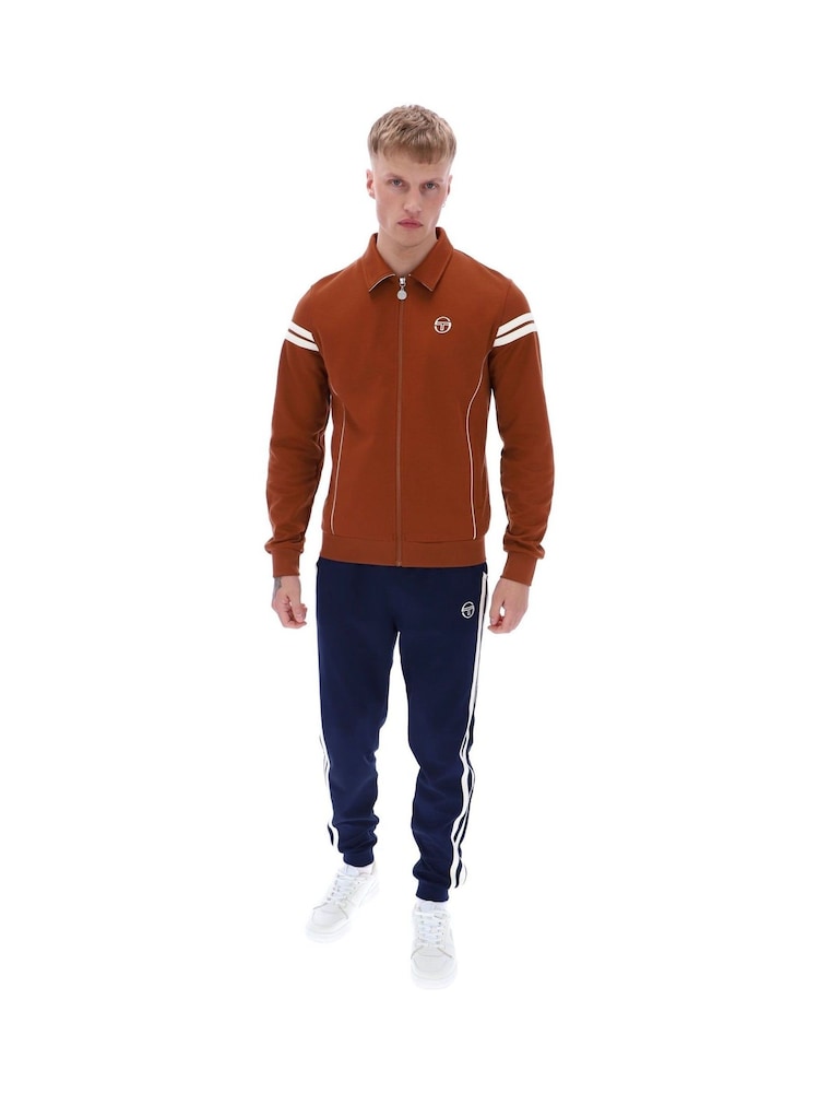 Sergio Tacchini Brown Armando TT Track Top - Image 2 of 4