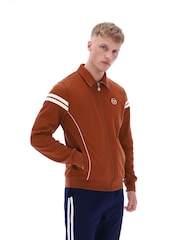 Sergio Tacchini Brown Armando TT Track Top - Image 3 of 4