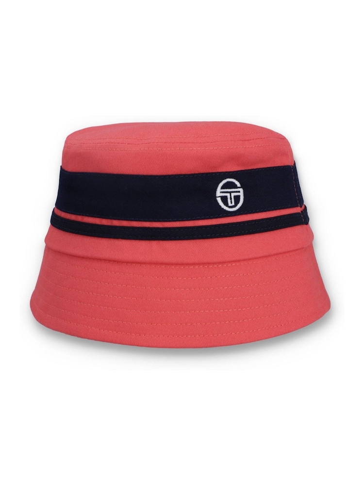 Sergio Tacchini Red Newsford Bucket Hat - Image 1 of 4