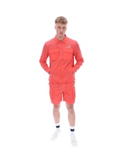 Sergio Tacchini Orange Regular Fit Luciano Shacket - Image 4 of 4