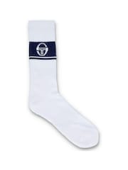 Sergio Tacchini White Koos 3PK Performance Crew Socks - Image 2 of 3