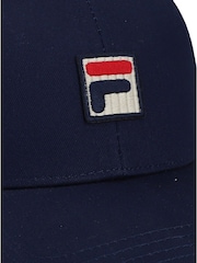 Fila Blue Tantam Classic 6 Panel Sandwich Fasten 100% Cotton Cap - Image 4 of 4