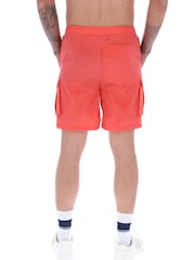 Sergio Tacchini Orange Santino Shorts With Pockets - Image 2 of 4