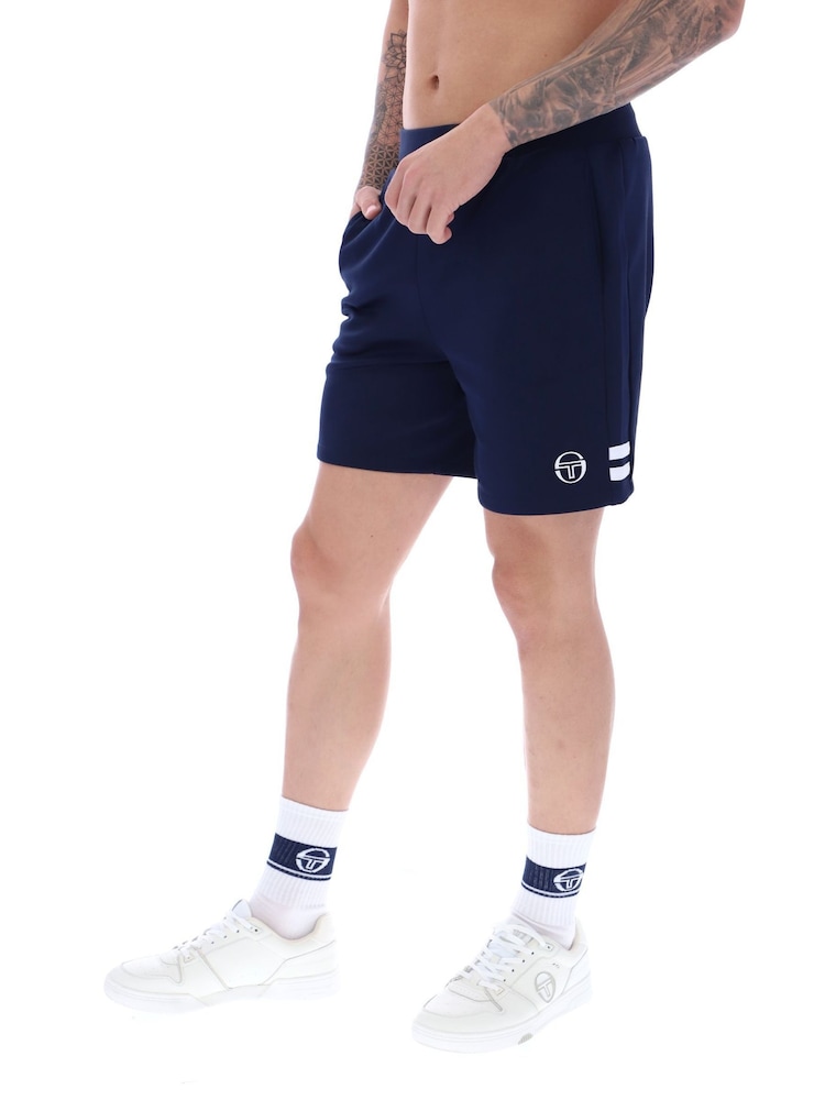 Sergio Tacchini Blue New Orion Shorts - Image 2 of 4