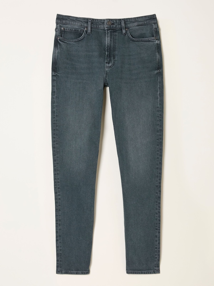 FatFace Dark Teal Slim Fit Slim Fit Jeans - Image 1 of 1 FatFace Dark Teal Slim Fit Slim Fit Jeans - Image 1 of 1