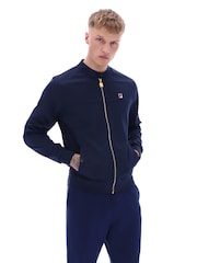 Fila Blue Terrence Harrington Jacket With Cut and Sewpanels - Image 3 of 5