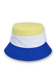 Желтый - Fila Marco Tri Colour Bucket 100% Cotton Hat With Heritage Logo - Image 2 of 3