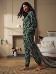 Laura Ashley Green Cosy Christmas Twosie - Image 3 of 13