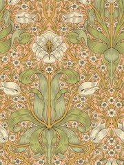 Morris & Co Fruit Punch Spring Thicket Bedford Park A4 Wallpaper Sample - Image 1 of 1