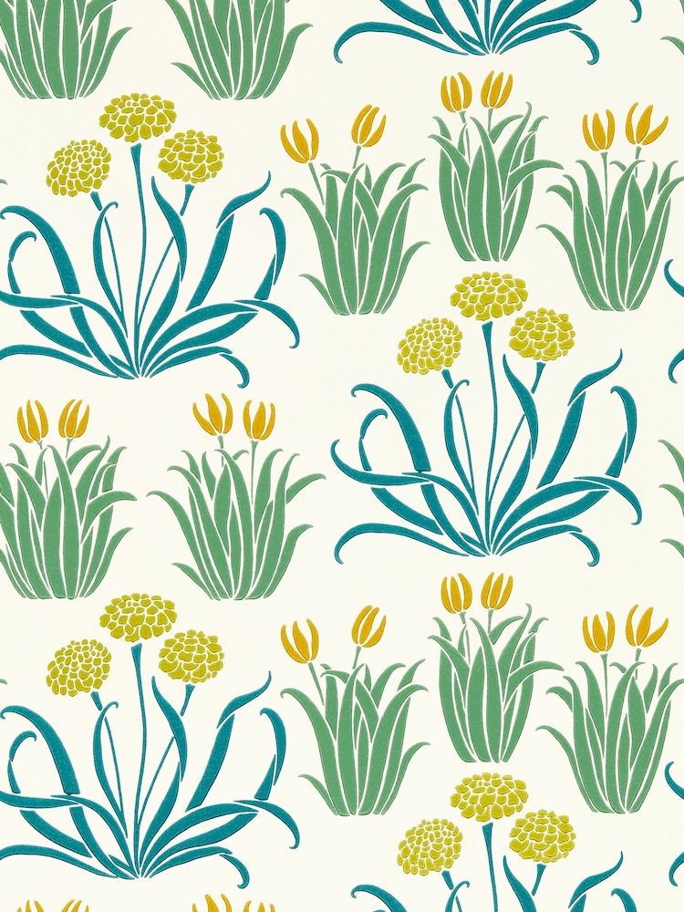 Morris & Co Gooseberry Fool Glade Bedford Park A4 Wallpaper Sample - Image 1 of 1