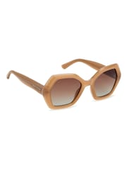 Prive Revaux Nude Vero Beach Rectangular Geometrical Sunglasses - Image 3 of 4