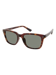 Prive Revaux Brown The Dean Rectangular Sunglasses - Image 2 of 2