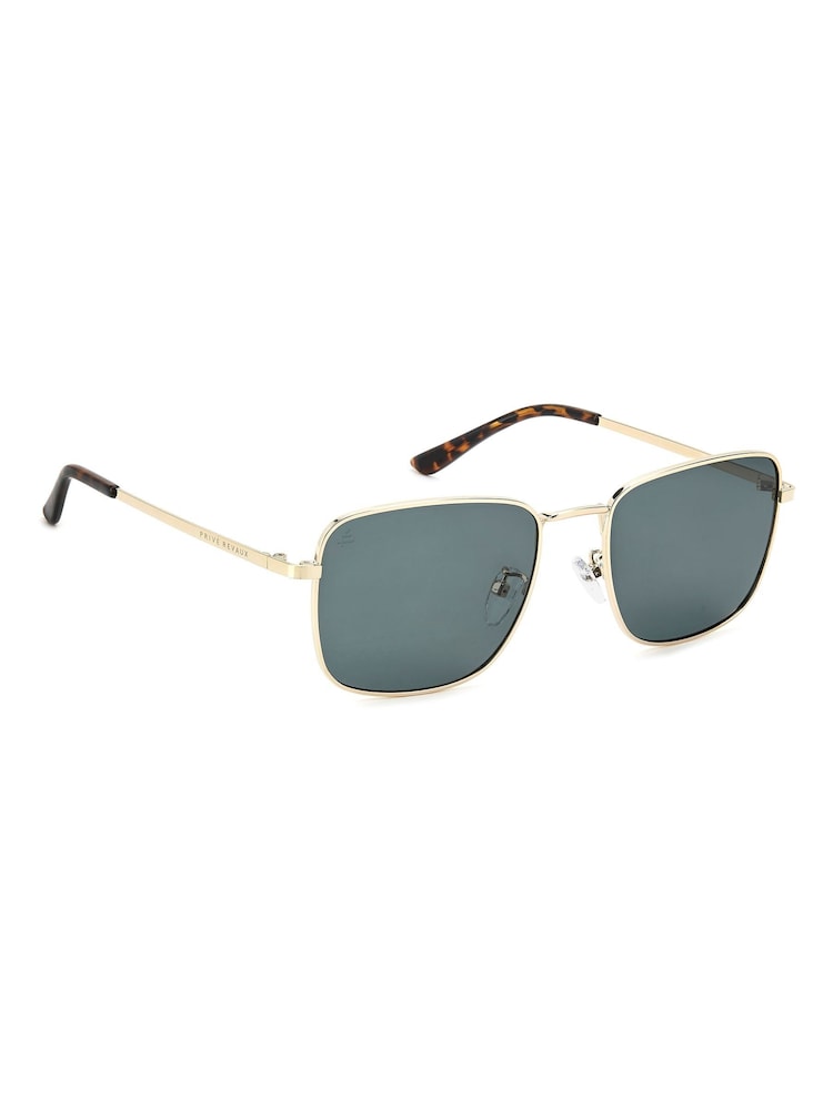 Prive Revaux Green High Tide Square Sunglasses - Image 3 of 4