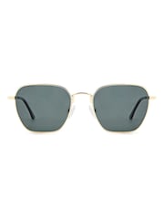 Prive Revaux Green Timber Square Sunglasses - Image 1 of 4