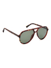 Prive Revaux Brown Vault Pilot Sunglasses - Image 3 of 4