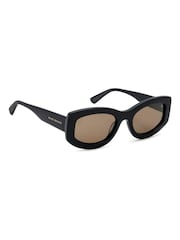Prive Revaux Black Wynwood Oval Sunglasses - Image 3 of 4