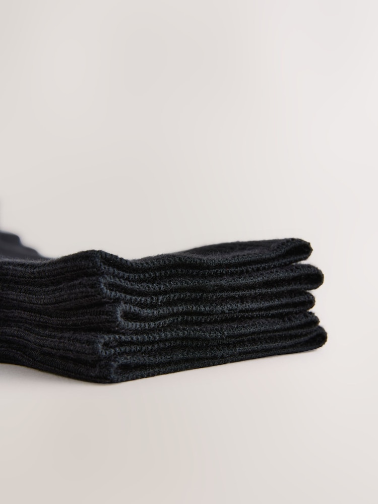 Black Christmas Hamish - Socken mit origineller Stickerei, 5er-Pack - Bild 9 von 9