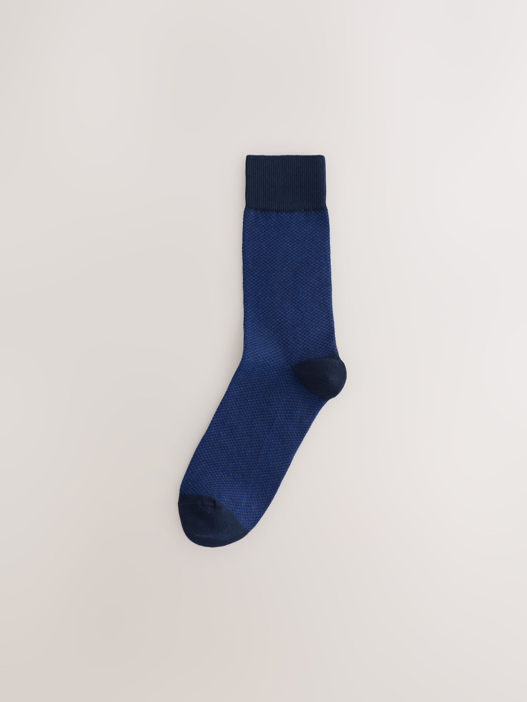 Buy Navy Blues Pattern Smart Socks 5 Pack from Next USA