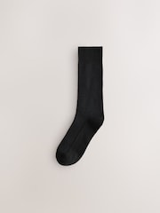 Black/Grey Pattern Smart Socks - Image 3 of 8