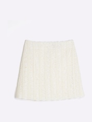 River Island Textured Occasion Mini Skirt - Image 5 of 6