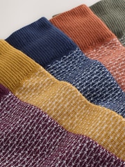 Rich Orange/Blue/Green - 5 пар носков с узором  - Изображение 8 из 8