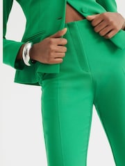 River Island Green Skinny Fit Trousers - Image 3 of 4