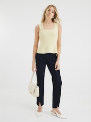 River Island Yellow Boucle Vest - Image 3 of 4
