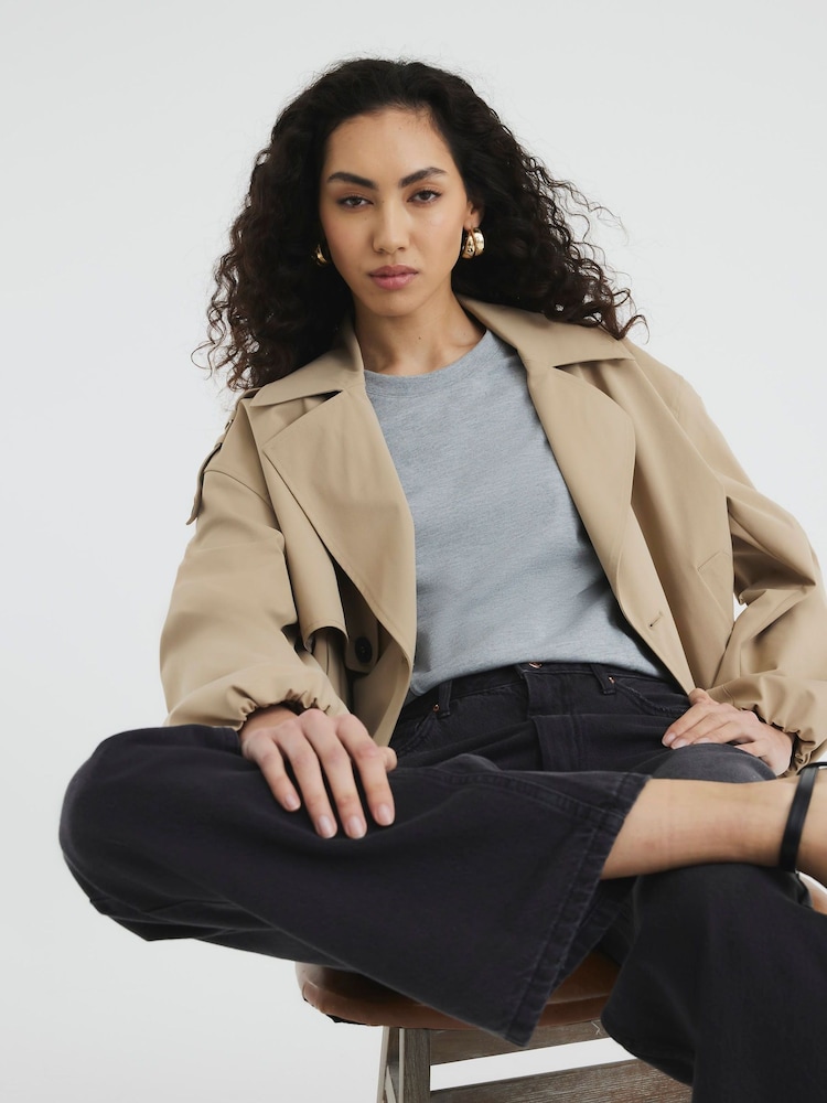 River Island Alto Rise Relaxed Straight 100% Cotton Jeans - Imagen 2 de 6 River Island Alto Rise Relaxed Straight 100% Cotton Jeans - Imagen 2 de 6