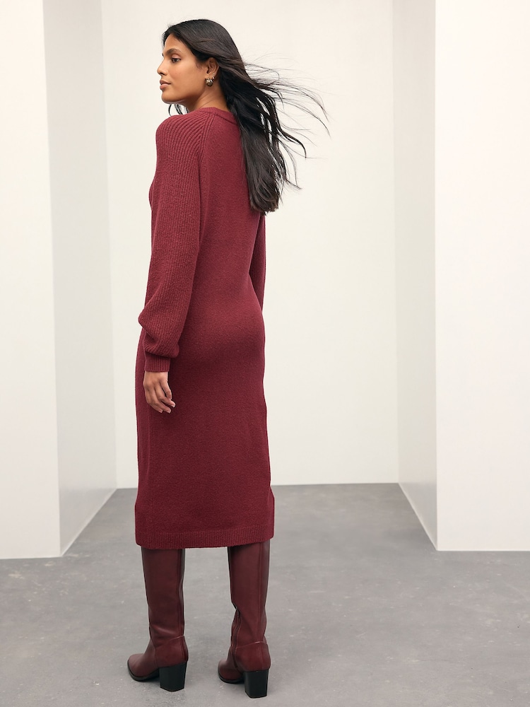 burgundy jumper dress uk Faux Jumper Dress Burgundy Pleated Skirt – Experience Boutique