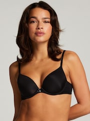 Plunge Padded Underwired 100% Cotton Bra - Image 1 of 6