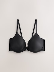 Plunge Padded Underwired 100% Cotton Bra - Image 4 of 6