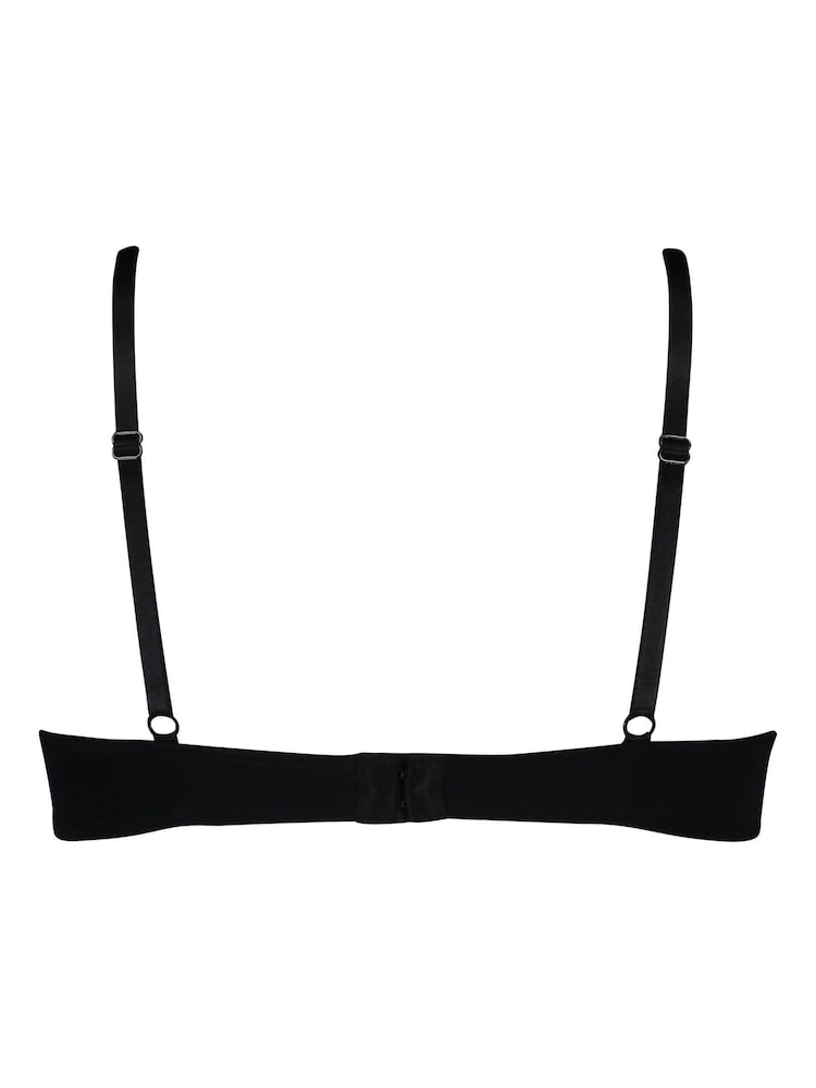 Plunge Padded Underwired 100% Cotton Bra - Image 6 of 6