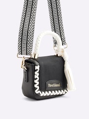River Island Black Girls Canvas Monochrome Bag - Image 3 of 5